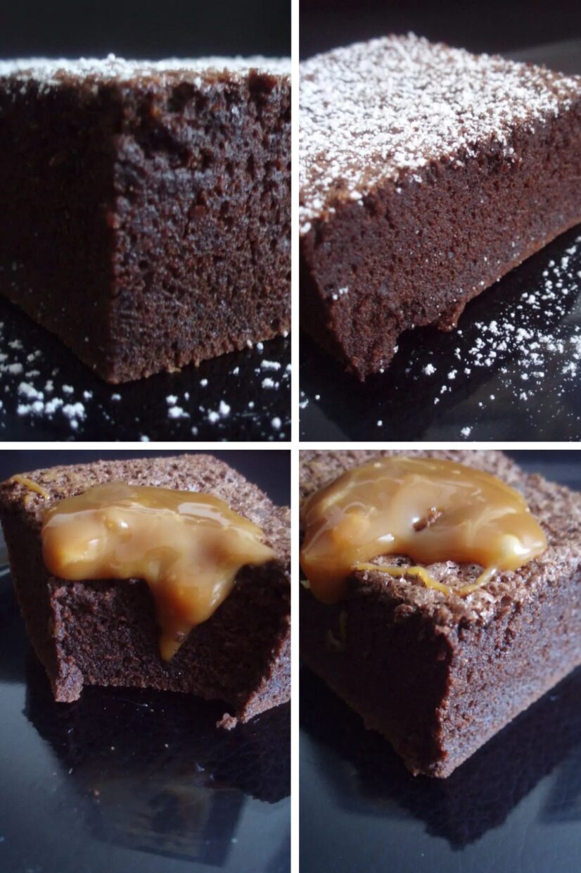 brownie, čokolada, Guinness pivo