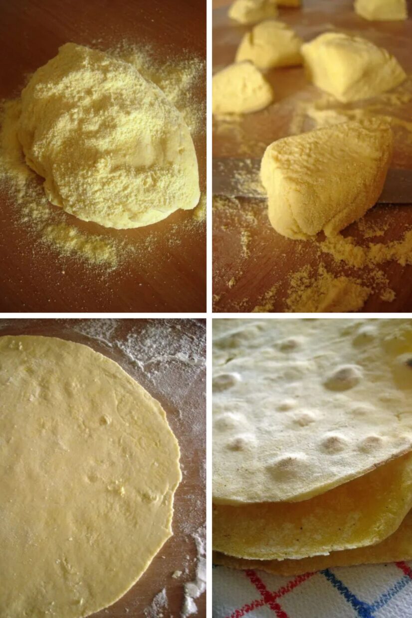 domaće tortilje, izrada