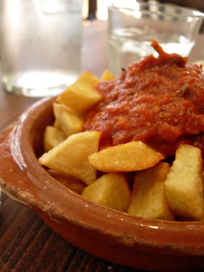 chorizo, krumpir