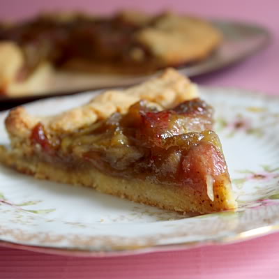 Galette od rabarbare