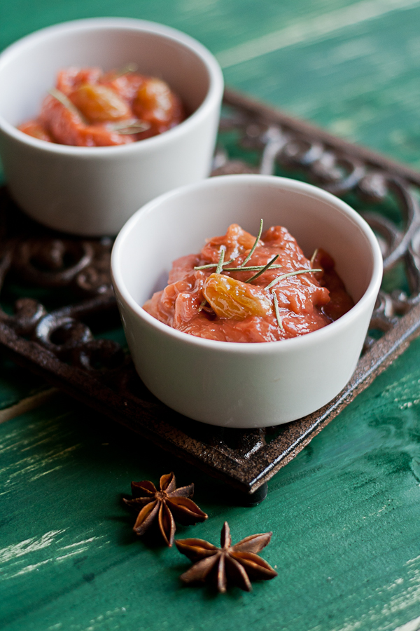 Chutney od rabarbare