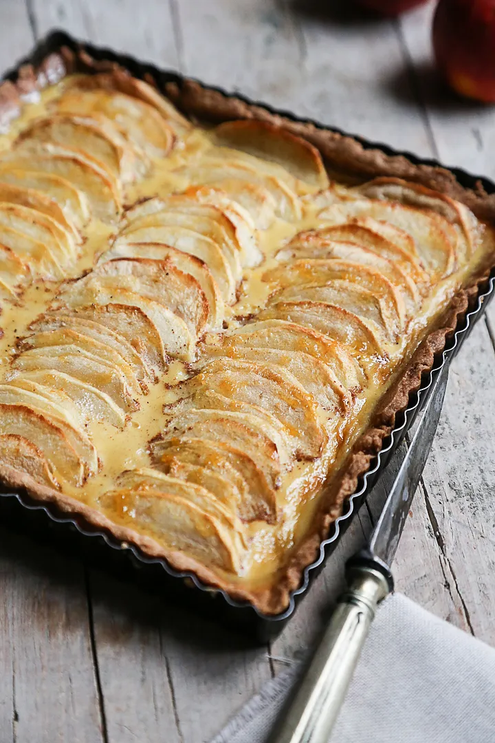 Tarte alsacienne, alzaška pita od jabuka