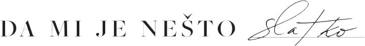 Da mi je nešto slatko logo